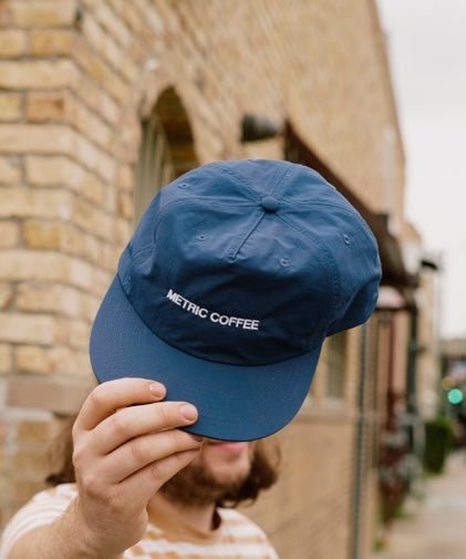 Metric Coffee Recycled Nylon Snapback - Cobalt