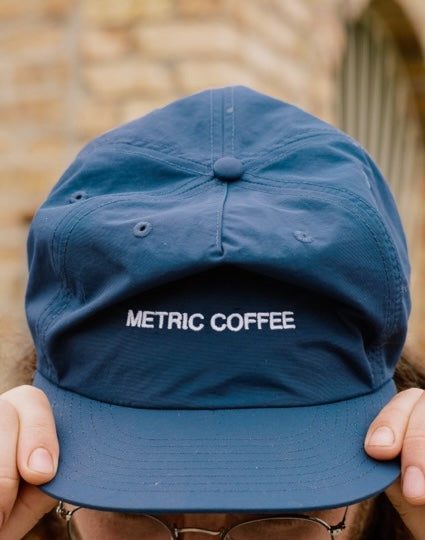 Metric Coffee Recycled Nylon Snapback - Cobalt