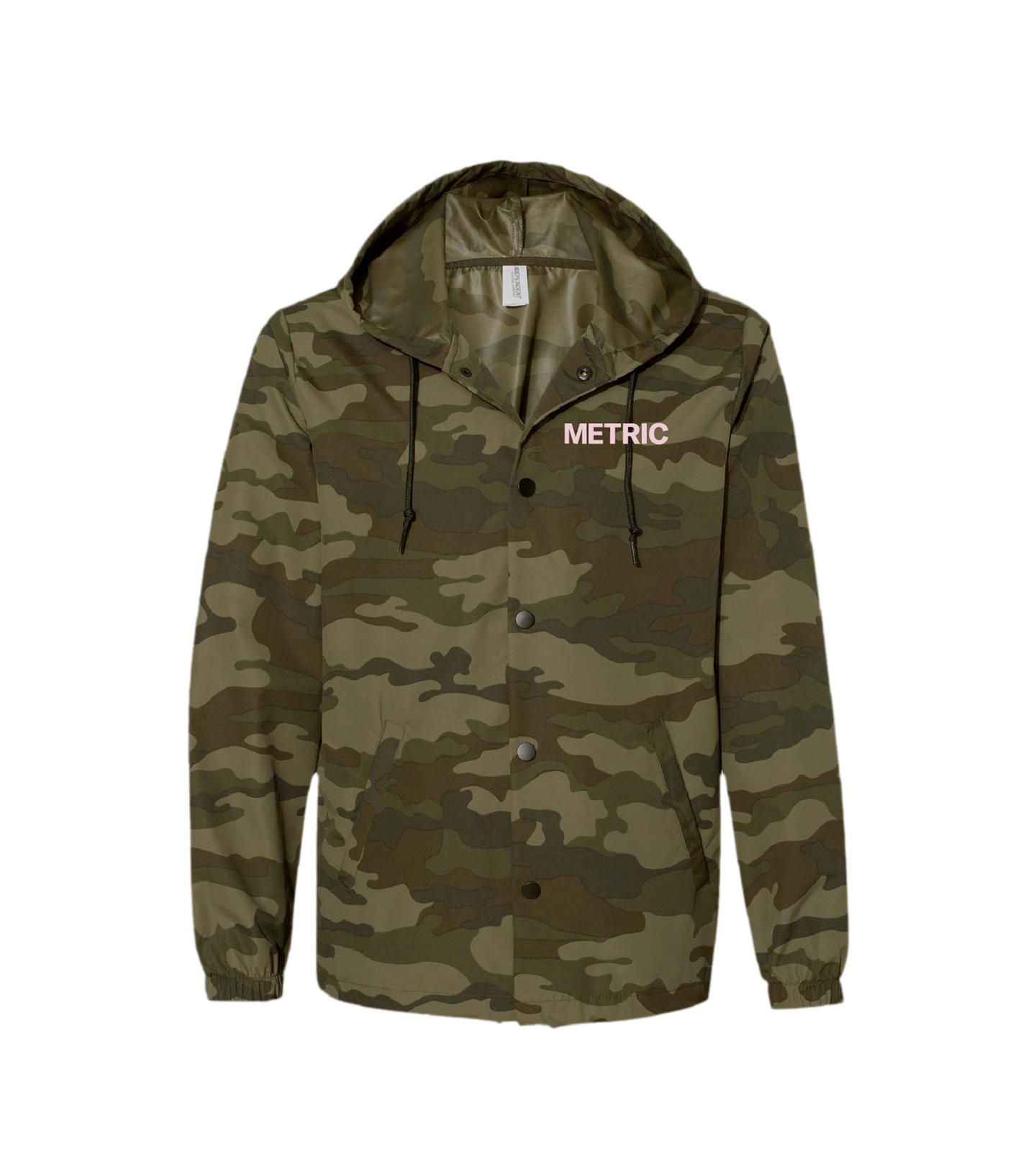 Made By Humans Camo Windbreaker